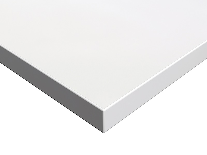 ЛМДФ LUXE 18 мм 2750*1240 мм, глянец белый полар (Blanco Polar) Alvic