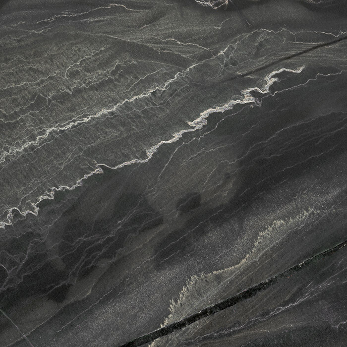 Столешница Slotex 8111/Pt Azurita black, 3000×600×40 мм (1п/5)