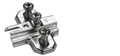 Монтажная планка system 2006 для slideon, l37, d3, евровинты 1079223 Hettich