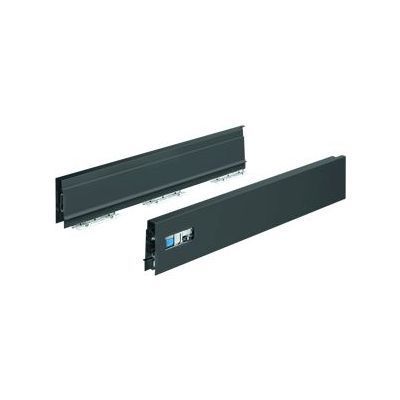 Боковина ящика innotech atira, h70, nl260, антрацит, правая 9194419 Hettich