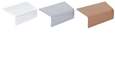 Заглушка для sah 130, левая, пластик, белая 1066339 Hettich