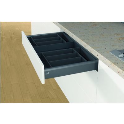 Организация orgatray 600, nl500, kb400, сталь, антрацит 9184552 Hettich