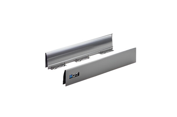 1062015 Боковина ящика HETTICH InnoTech, H70 мм, NL350 мм, цвет серый, левая, (V18)