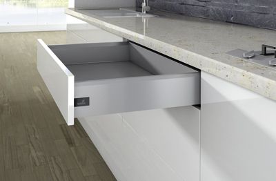 Комплект ящика arcitech, nl450, h126, цвет серебристый 9150928 Hettich