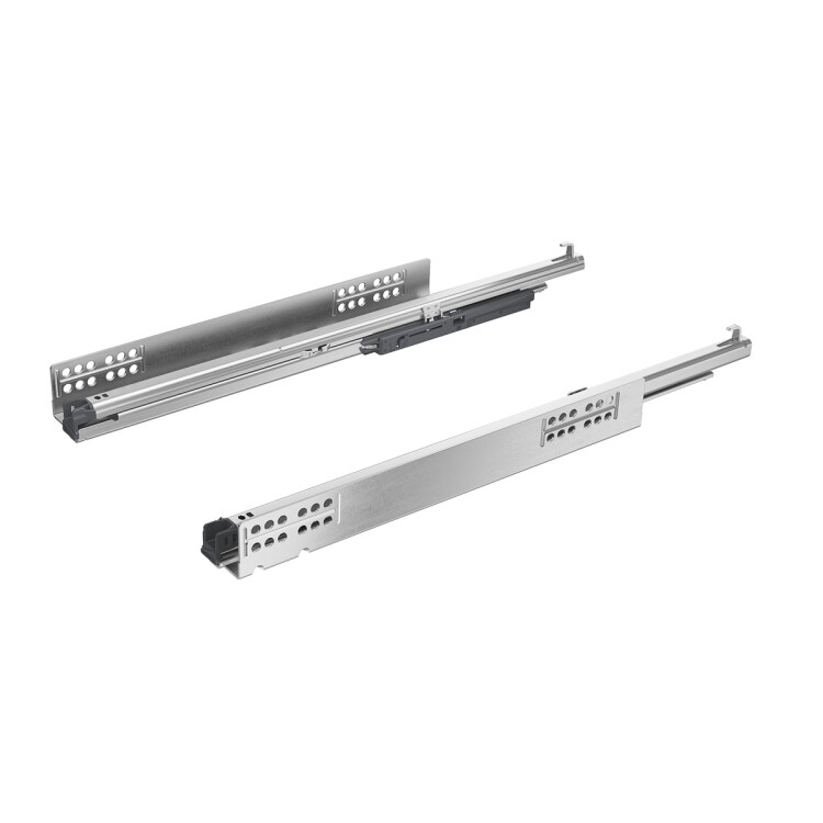 9256953 Направляющие полного выдвижения Quadro V6 YOU XS (10 кг) с демпфер Silent System, совместимость с механизмом push to open silent, 270 мм, левая и правая
