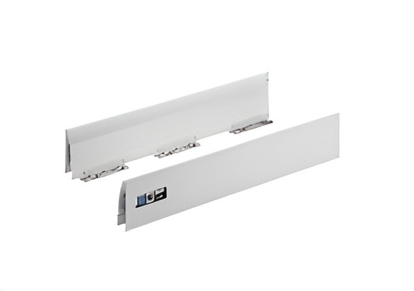 1062509 Боковина ящика Hettich, InnoTech высота 70мм, длина 260мм белая левая