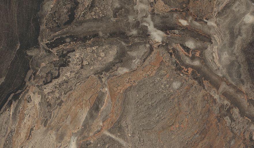 Пристеночный бортик Мрамор Чиполлино чёрная медь F094 ST15 4100*25*25 мм Эггер