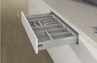 Организация для ящиков orgatra y 400 arcitech, nl500, kb795-809, пластик, цвет белый 9135114 Hettich