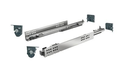 Quadro 4d v6 push to open 30/300 мм направляющие полного выдвижения, eb 20, комплект 9181305 Hettich