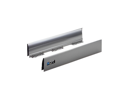 1062016 Боковина ящика HETTICH InnoTech, H70 мм, NL350 мм, цвет серый, правая, (V18)