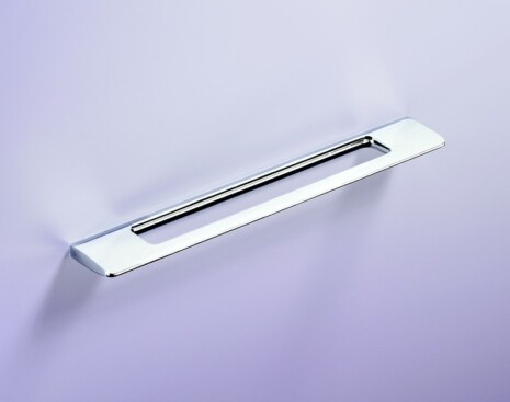 Ручка Hettich, 9106168 Nubia 373 межосевое расстояние 256мм, глянцевый хром