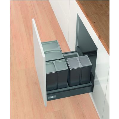 Bin.it smart 600, система сбора и сортировки мусора 9208752 Hettich