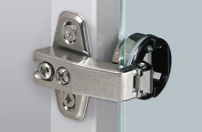 Комплект петли perfekt 5204 для стекл. дверей, угол корпуса w90, угол 95°, чашка tu12 d26 9075164 Hettich