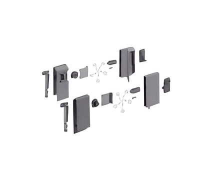 9100878 Адаптер HETTICH для InnoTech с DesignSide, H 144мм, серый, (V20)