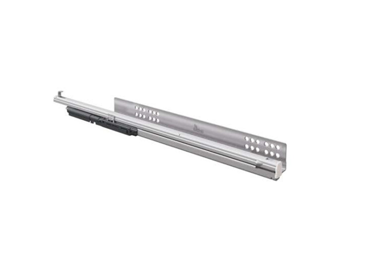 1044080 Направляющая Hettich, Quadro V6 30/350 Stop Control, полного выдвижения, ЕВ 20, правая