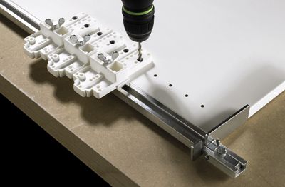Комплект шины сверлильного кондуктора exakta,l1000, алюминий 14825 Hettich