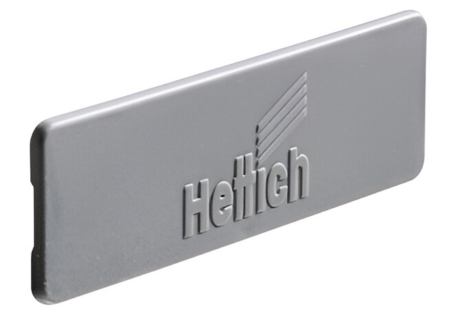 908191603 Заглушка HETTICH для системы InnoTech, пластмасса, цвет серебристый, (V300)