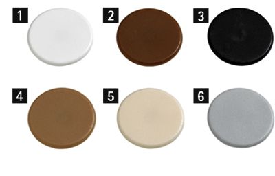 Заглушка для rastex 15, пластик, коричневая 1008525 Hettich