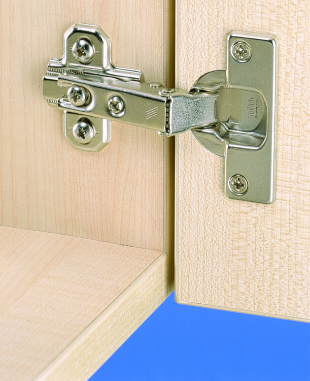 Петля Hettich, 1078662 Slide-on 2333-T42/26-K16 д/вкладных дверей, изгиб 16 открывание 95 градусов