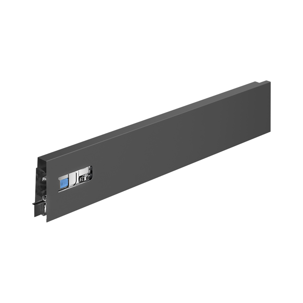 Боковина ящика InnoTech Atira, H70, NL520, цвет антрацит, правая