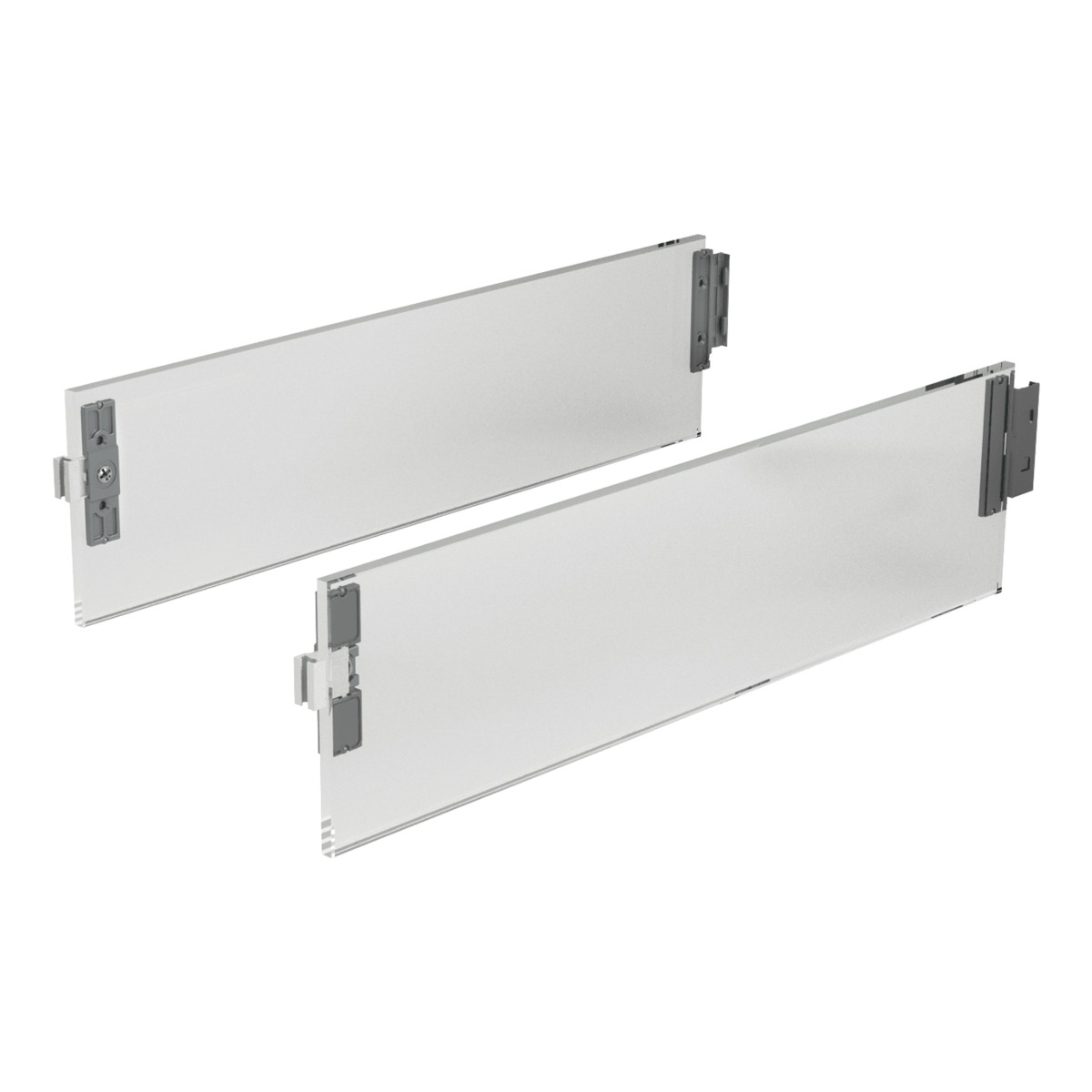 Комплект надставок на боковину DesignSide для ArciTech, H124, NL550, стекло, прозрачное